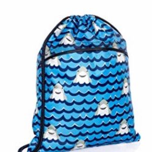 31 Shark Party Cinch Sack